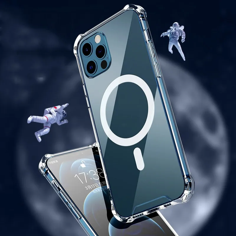 Maska za iPhone 11 Transparent Ice Cube Mag Case