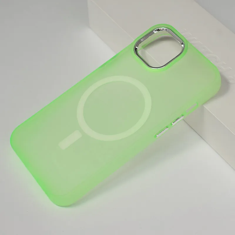 Maska za iPhone 12/ 12 Pro Colorful Mag Case zelena