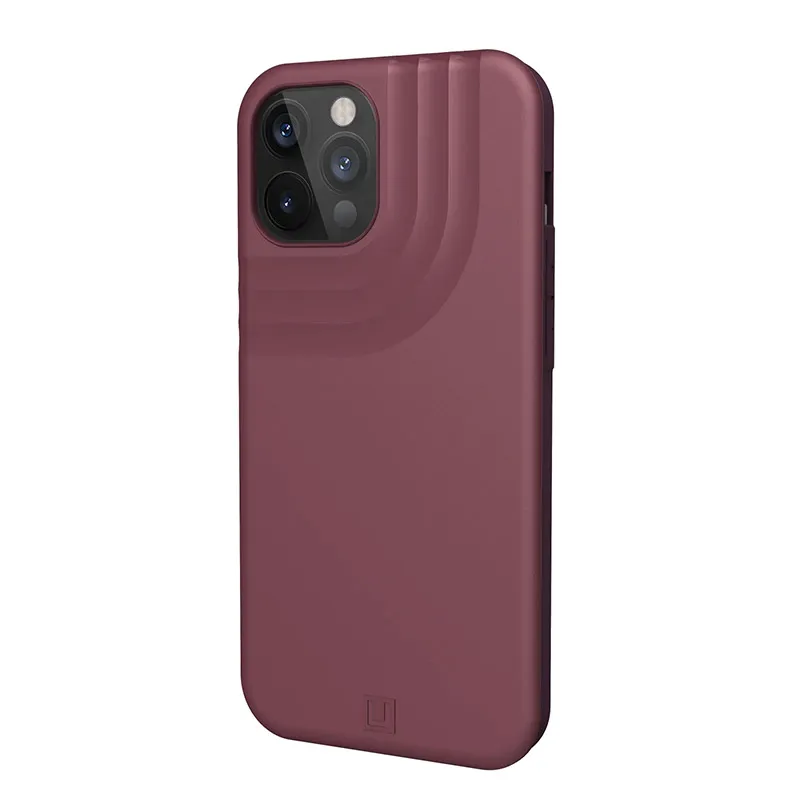Maska za iPhone 12/ 12 Pro UAG Anchor tamno crvena