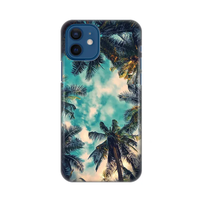 Maska za iPhone 12 6.1 Palm Tree Silikonska Print