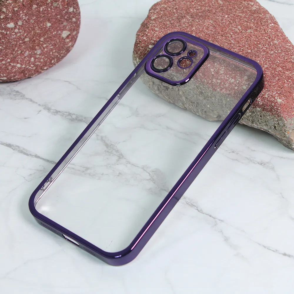 Maska za iPhone 12 6.1 Pro Color ljubičasta