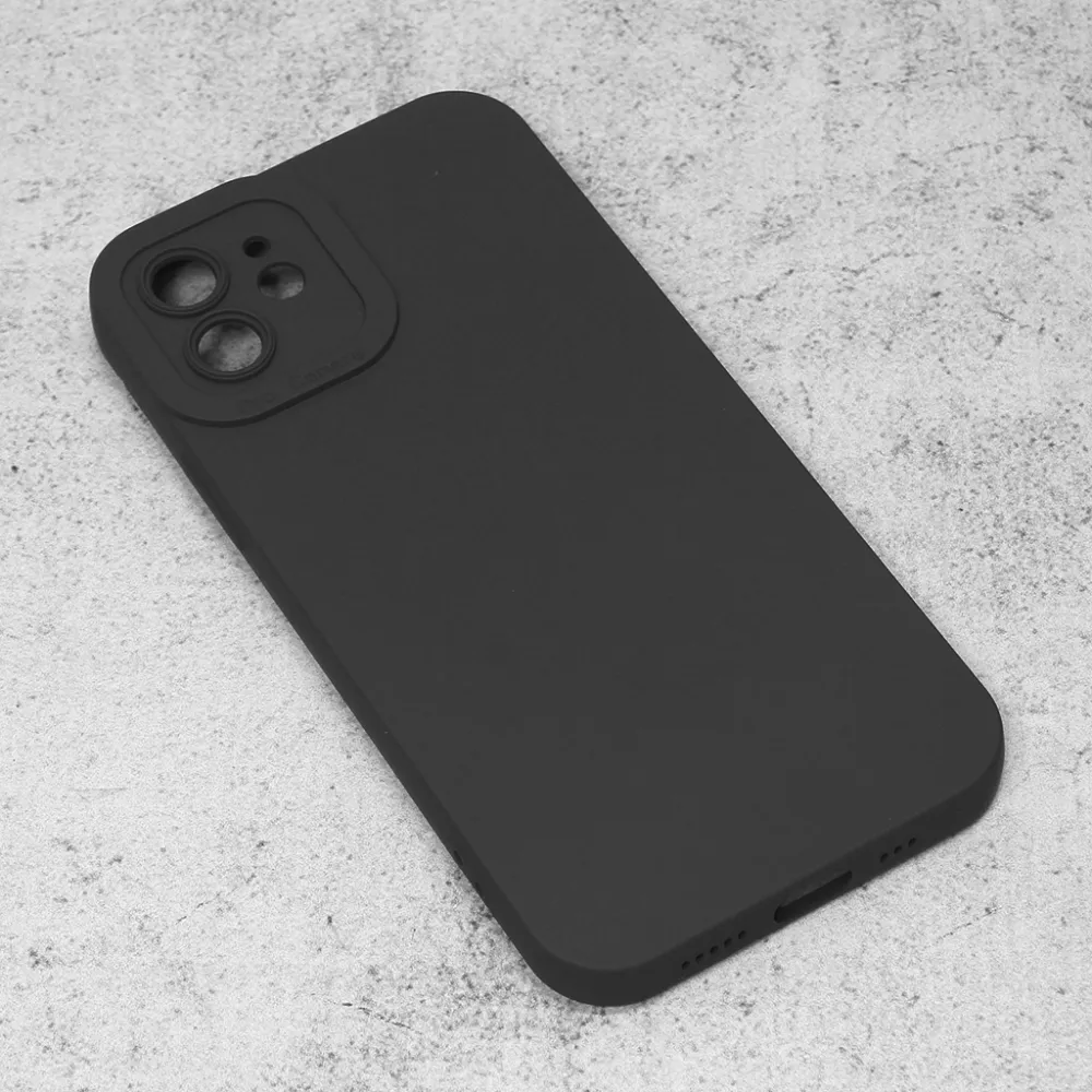 Maska za iPhone 12 6.1 Silikon Pro Camera crna