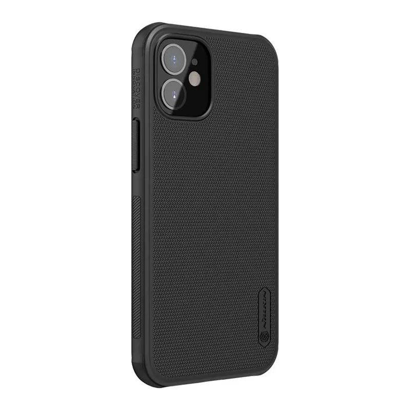 Maska za iPhone 12 mini Nillkin Super Frosted Shield Pro crna