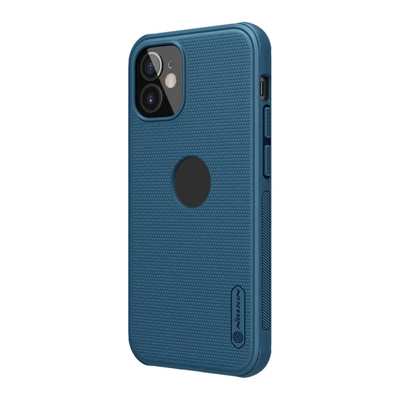Maska za iPhone 12 mini Nillkin Super Frosted Shield Pro Magnetic plava