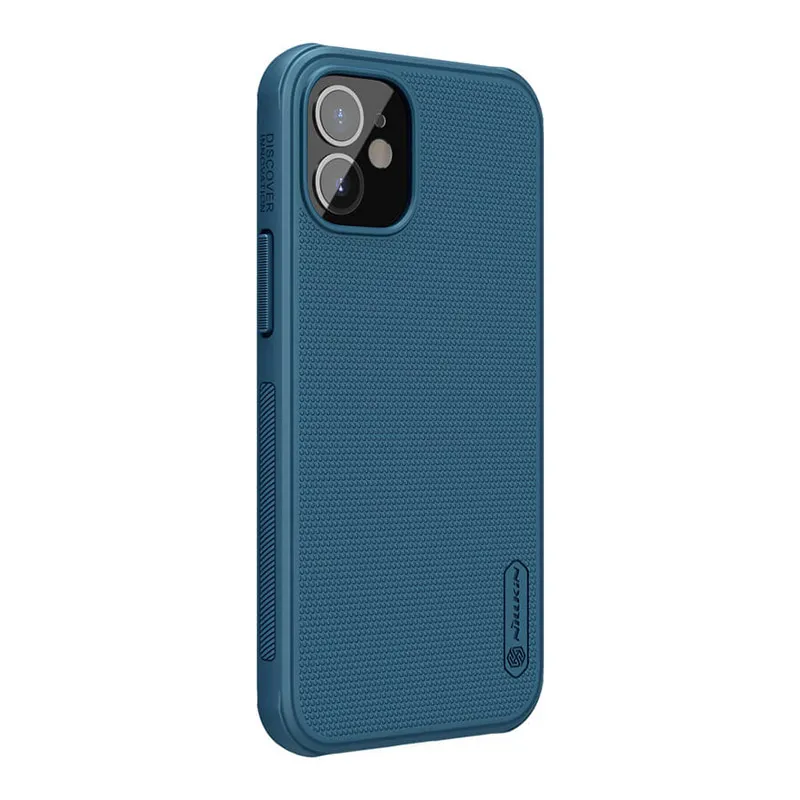 Maska za iPhone 12 mini Nillkin Super Frosted Shield Pro plava