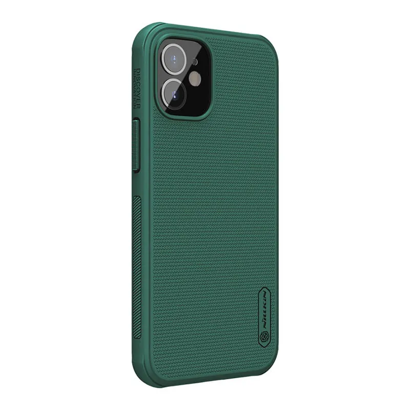 Maska za iPhone 12 mini Nillkin Super Frosted Shield Pro zelena