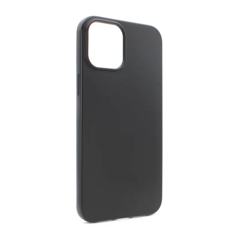 Maska za iPhone 12 Pro Max 6.7 mat silikonska Skin crna
