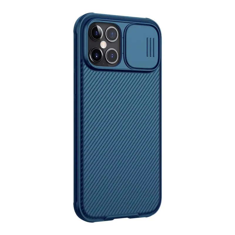Maska za iPhone 12 Pro Max Nillkin CamShield Pro plava