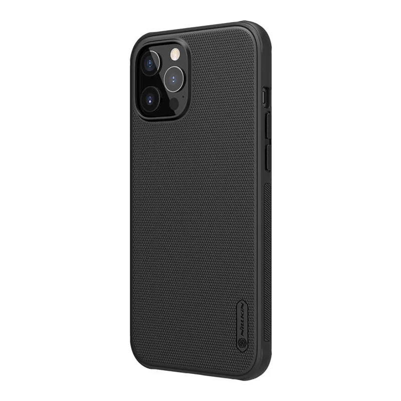 Maska za iPhone 12 Pro Max Nillkin Super Frosted Shield Pro crna