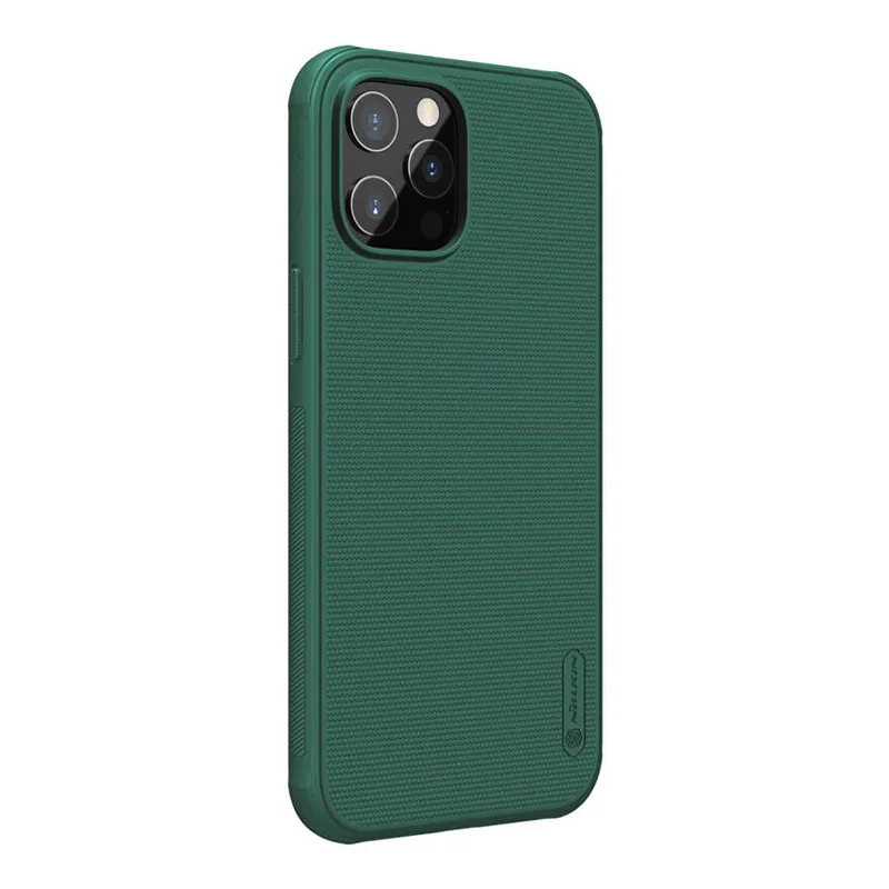 Maska za iPhone 12 Pro Max Nillkin Super Frosted Shield Pro zelena