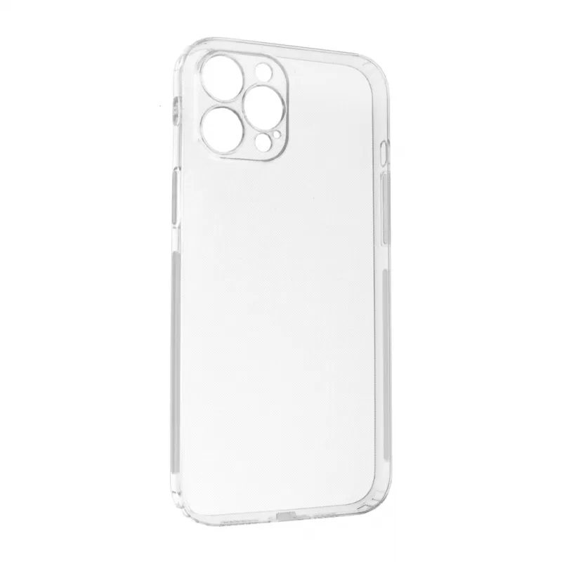 Maska za iPhone 12 Pro Max transparent silikonska Ultra Thin with pluggy