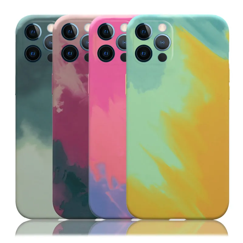 Maska za iPhone 12 Water Paste zelena