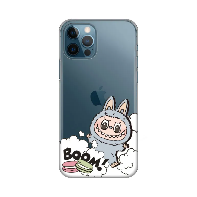 Maska za iPhone 12/12 Pro 6.1 La Bubu Macaron Silikonska Print Skin