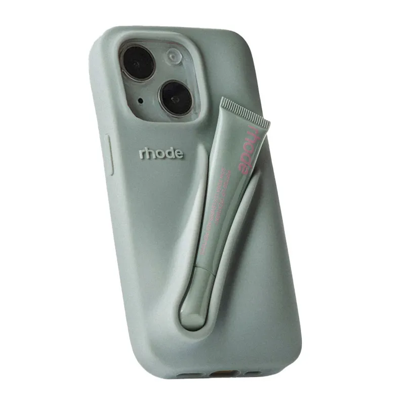 Maska za iPhone 13/ 14/ 15 unscented Rhode LIP CASE + LIP TINT