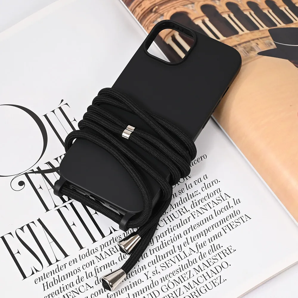 Maska za iPhone 13 6.1 Crossbody crna