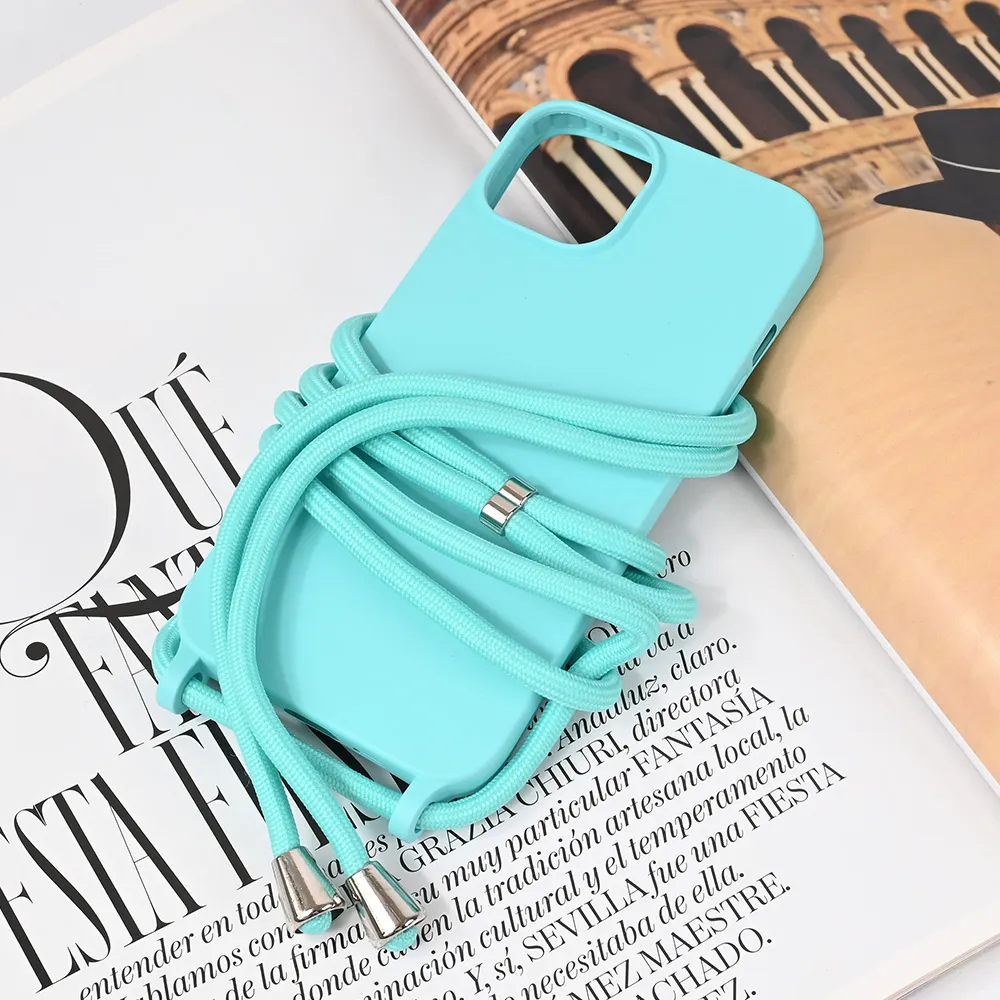 Maska za iPhone 13 6.1 Crossbody mint