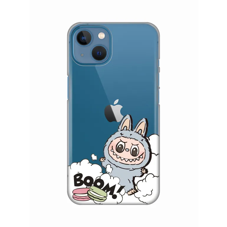 Maska za iPhone 13 6.1 La Bubu Macaron Silikonska Print Skin