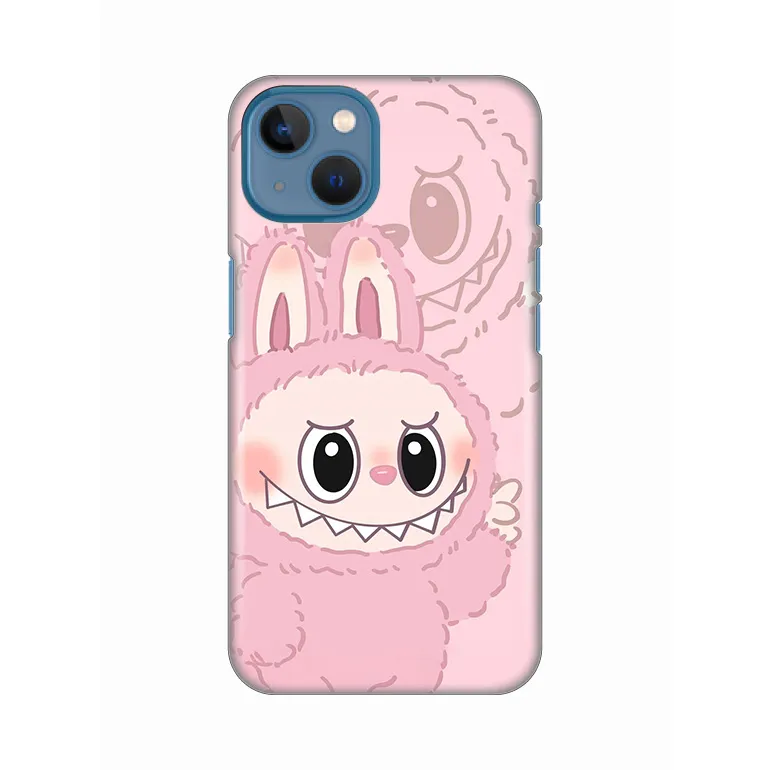 Maska za iPhone 13 6.1 La Bubu Silikonska Print Pink