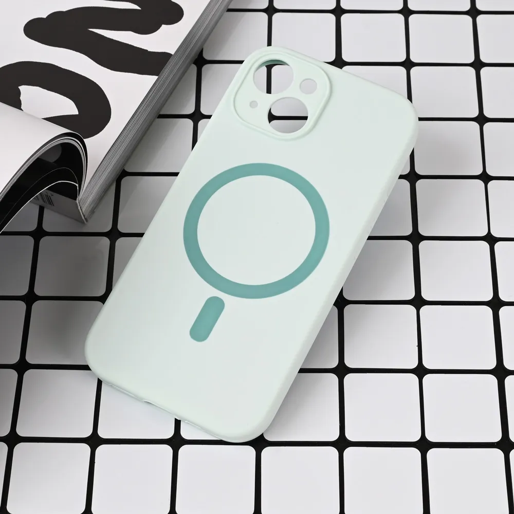 Maska za iPhone 13 6.1 Magsafe Pure color mint