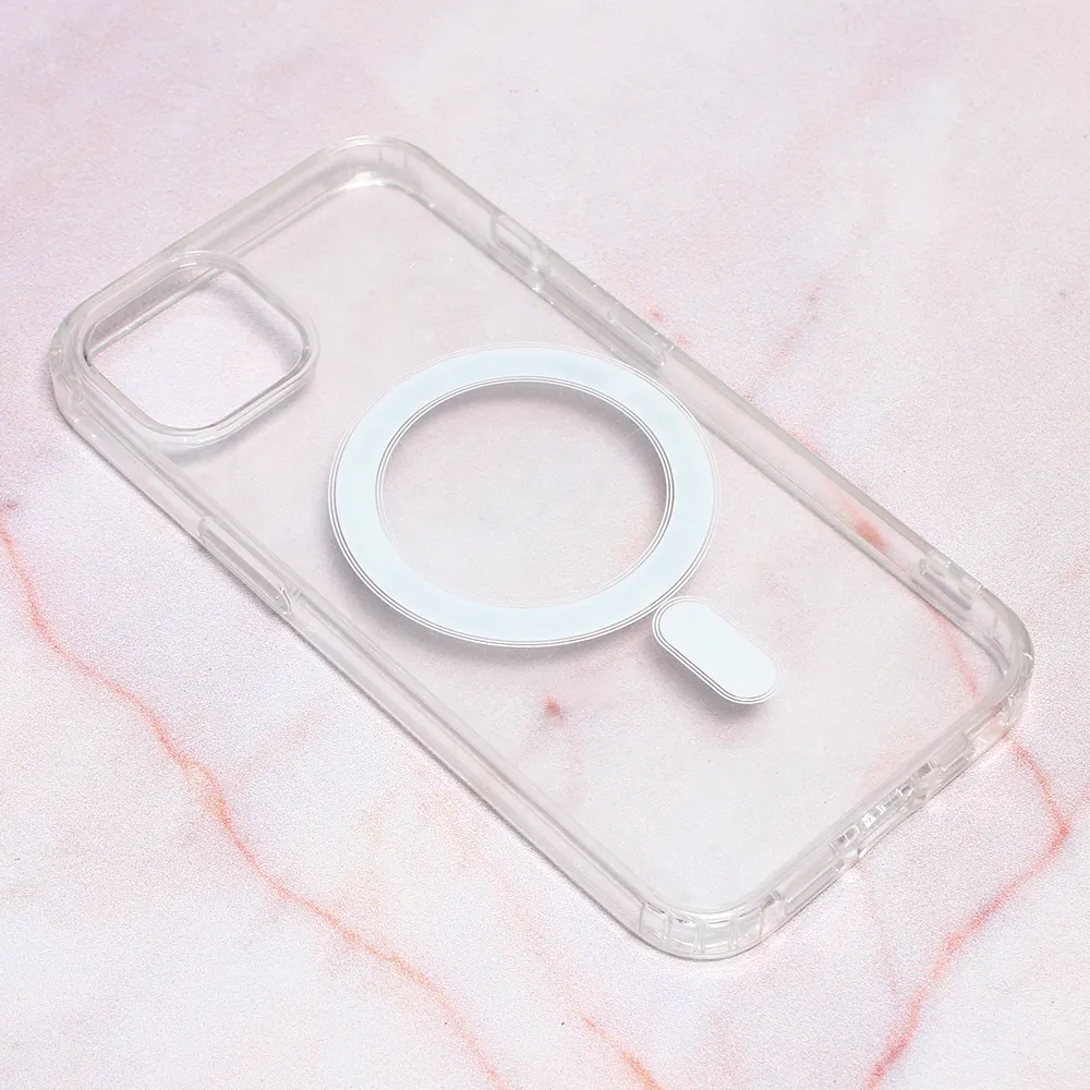 Maska za iPhone 13 6.1 Magsafe transparent