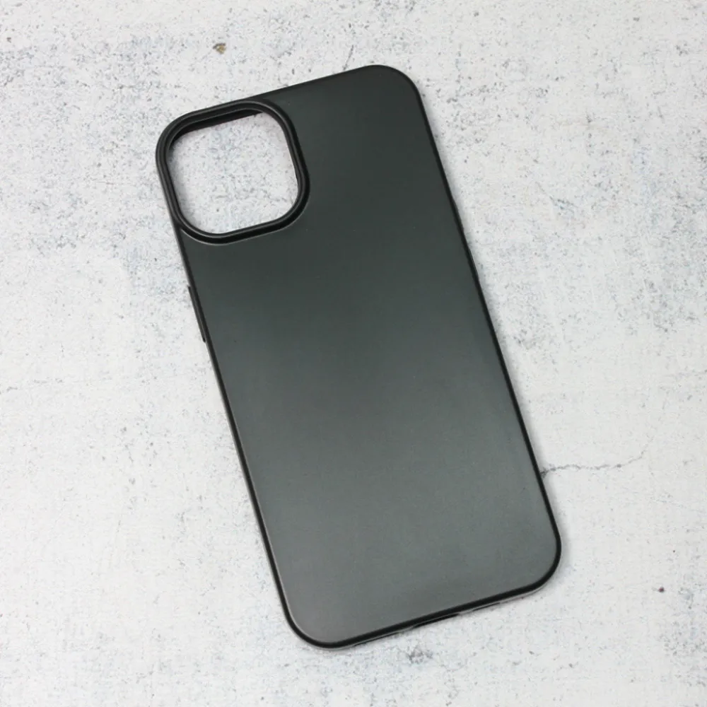 Maska za iPhone 13 6.1 mat silikonska Skin crna