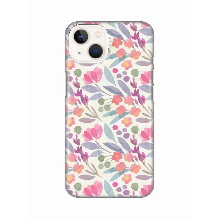 Maska za iPhone 13 6.1 Watercolor Flowers Silikonska Print