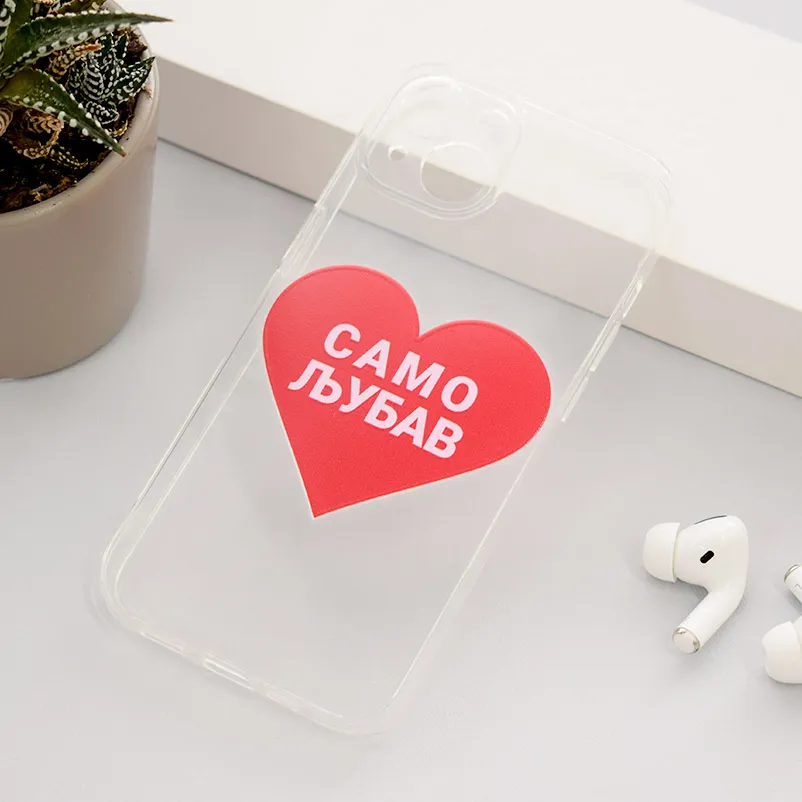 Maska za iPhone 13 Ljubav Nanobit Print
