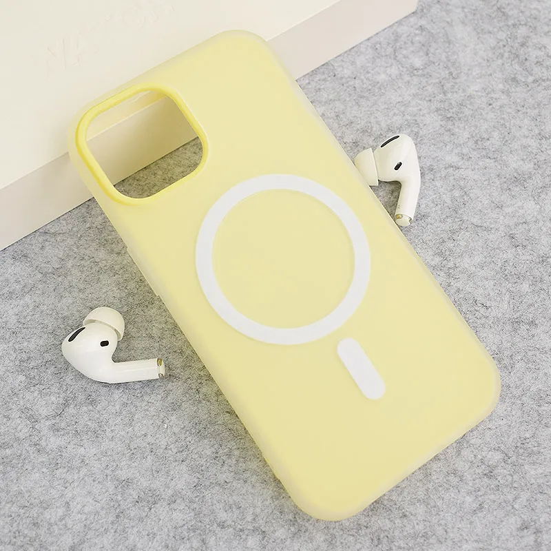 Maska za iPhone 13 Mag Case Flashy žuta