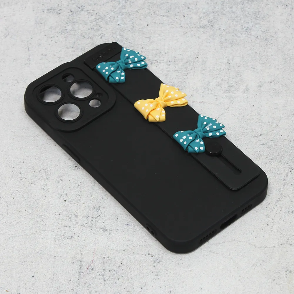 Maska za iPhone 13 Pro 6.1 Bow crna