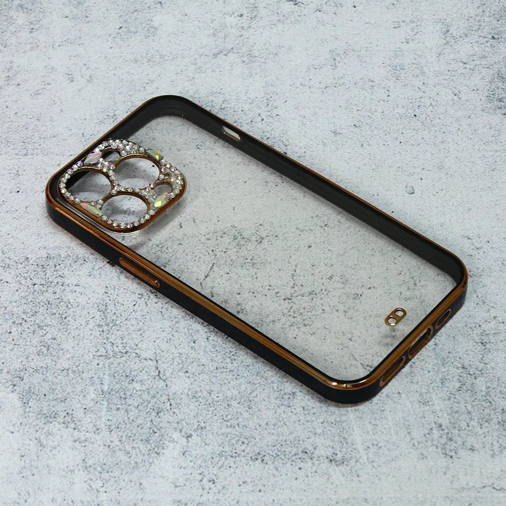 Maska za iPhone 13 Pro 6.1 Cirkon Camera crna