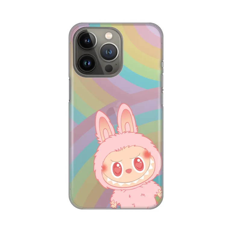 Maska za iPhone 13 Pro 6.1 La Bubu Rainbow Silikonska Print Skin