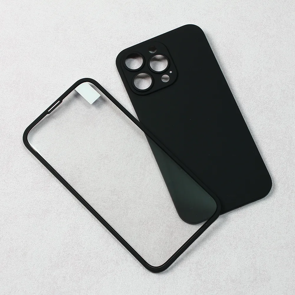 Maska za iPhone 13 Pro 6.1 Slim 360 Full crna