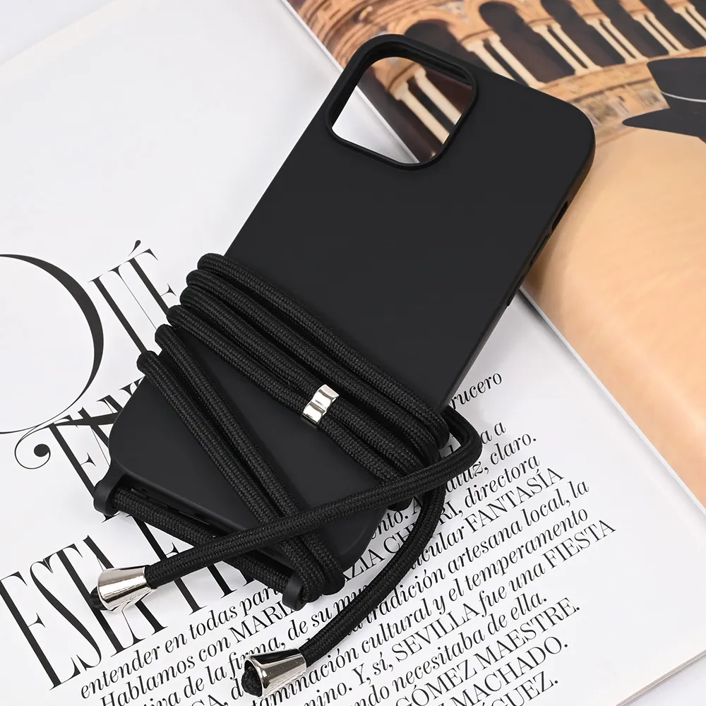 Maska za iPhone 13 Pro Max 6.7 Crossbody crna