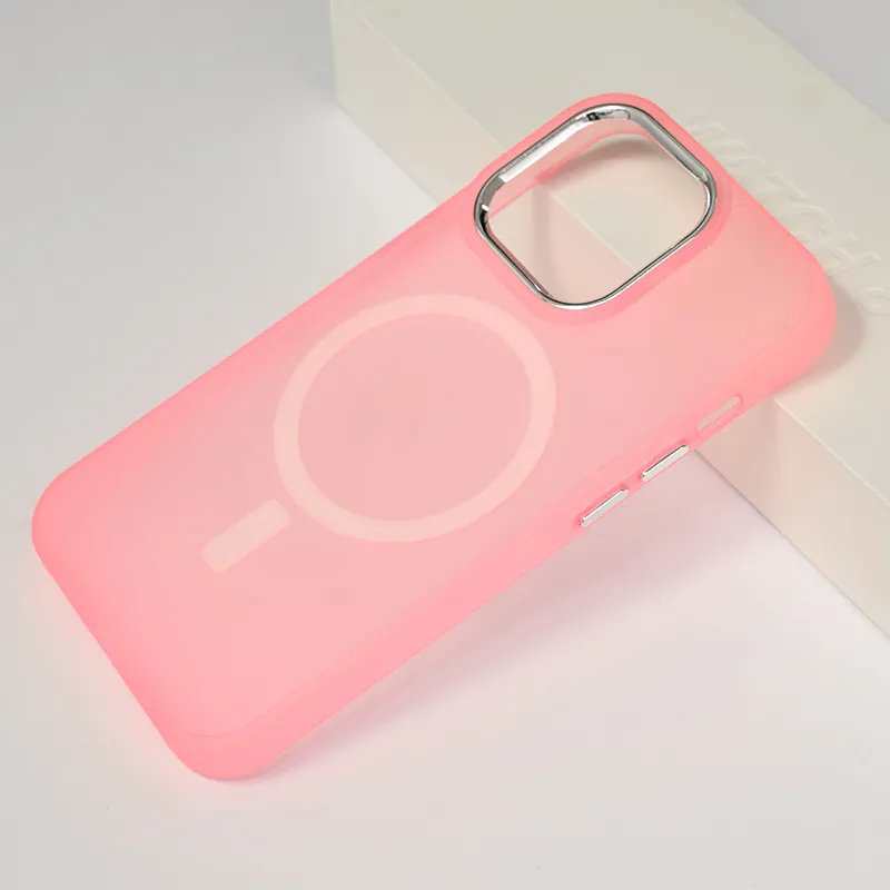 Maska za iPhone 13 Pro Max Colorful Mag Case roze