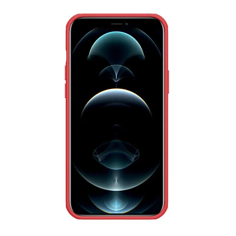 Maska za iPhone 13 Pro Max crvena Nillkin Super Frosted Shield Pro