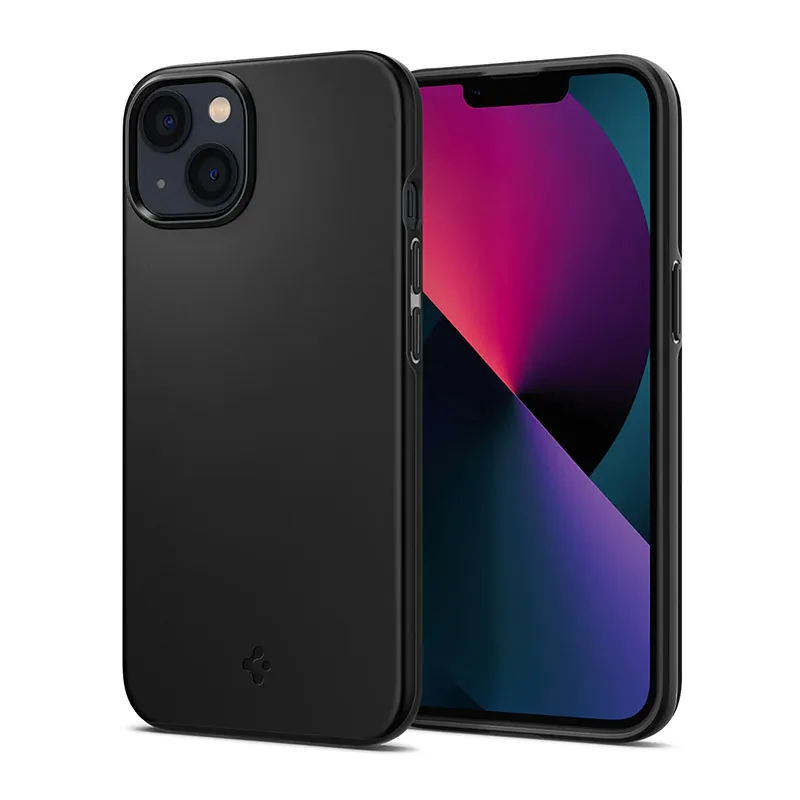 Maska za iPhone 13 Spigen Thin Fit crna