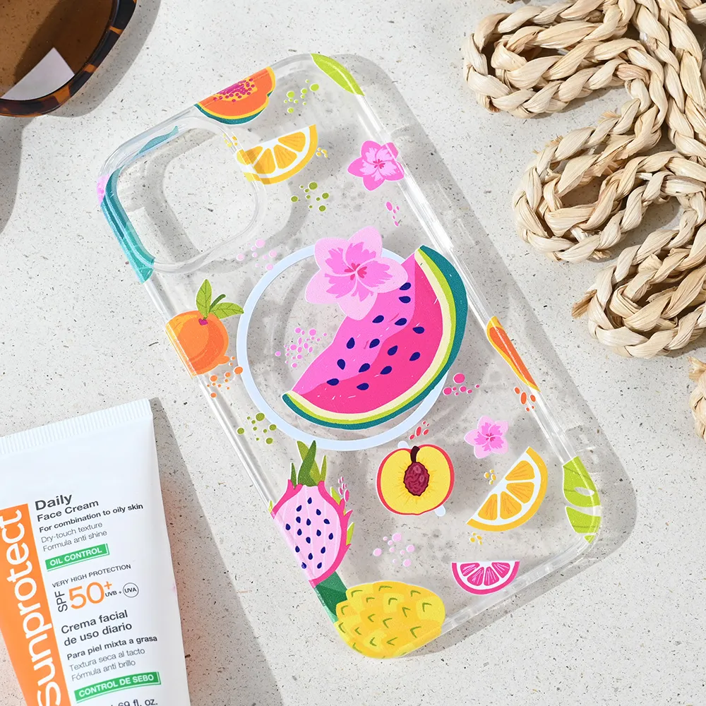 Maska za iPhone 13/14 6.1 Summer Fruits Print Magsafe