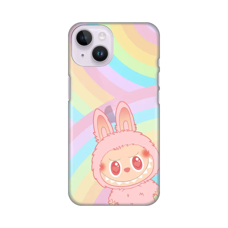 Maska za iPhone 14 6.1 La Bubu Rainbow Silikonska Print Skin