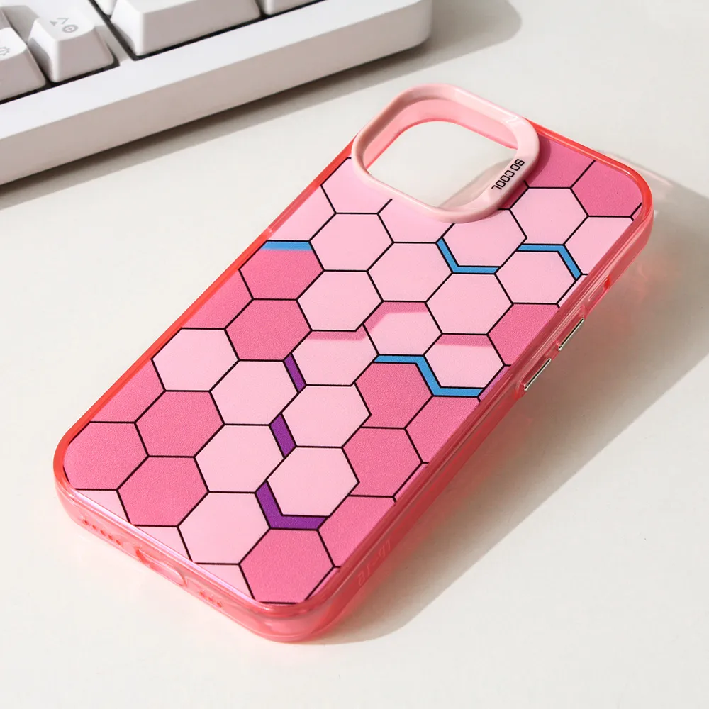Maska za iPhone 14 6.1 type 2 Honeycomb Color