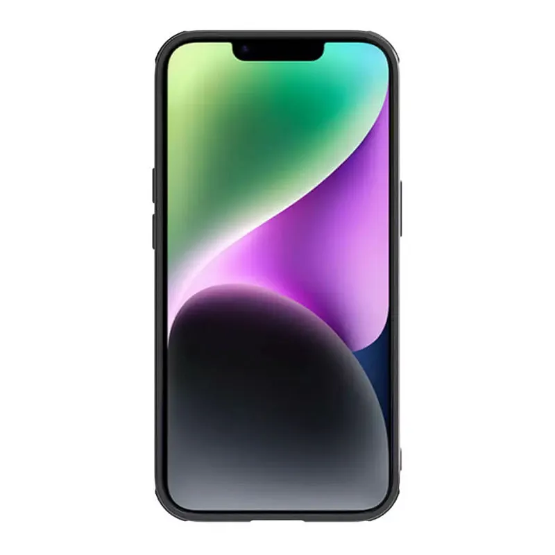 Maska za iPhone 14 Nillkin Synthetic Fiber S crna