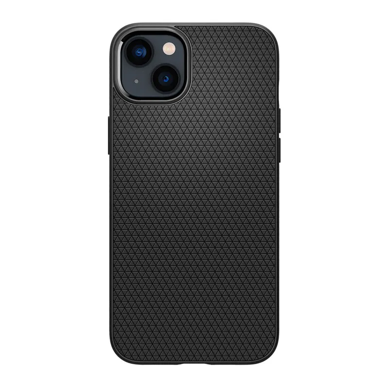 Maska za iPhone 14 Plus mat Spigen Liquid Air crna