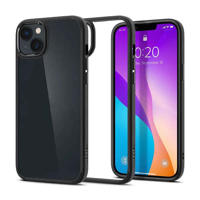 Maska za iPhone 14 Plus mat Spigen Ultra Hybrid crna