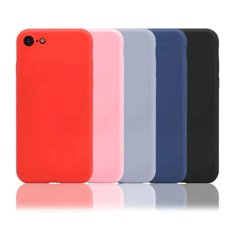 Maska za iPhone 14 Plus sand Soft Gel Silicone pink