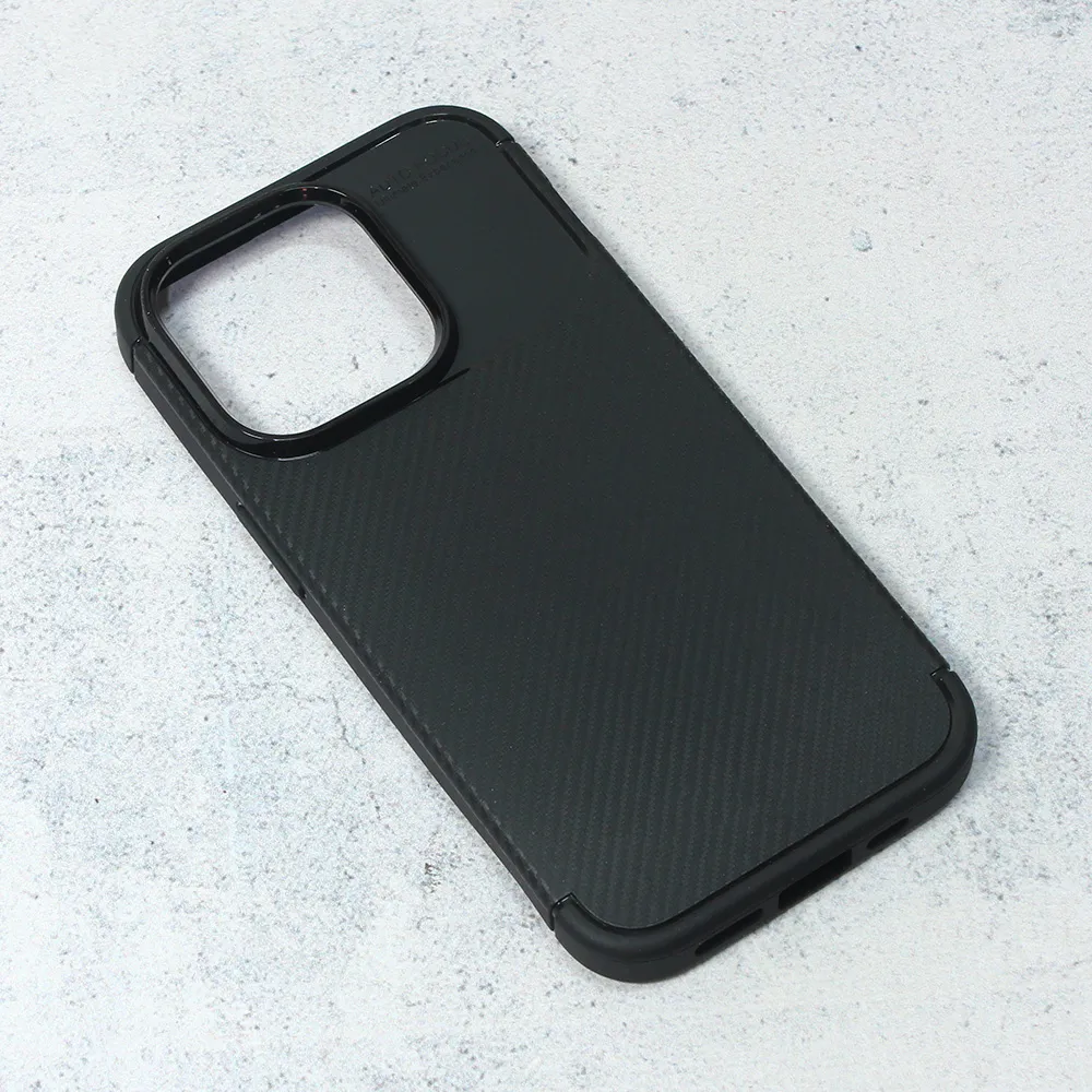 Maska za iPhone 14 Pro 6.1 Defender Carbon crna