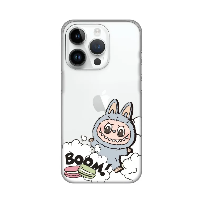 Maska za iPhone 14 Pro 6.1 La Bubu Macaron Silikonska Print Skin