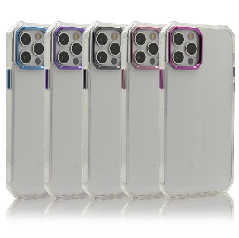 Maska za iPhone 14 Pro Ice Cube Frame crna