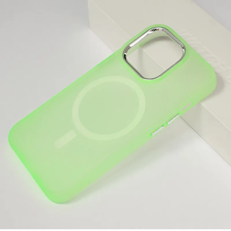 Maska za iPhone 14 Pro Max Colorful Mag Case zelena