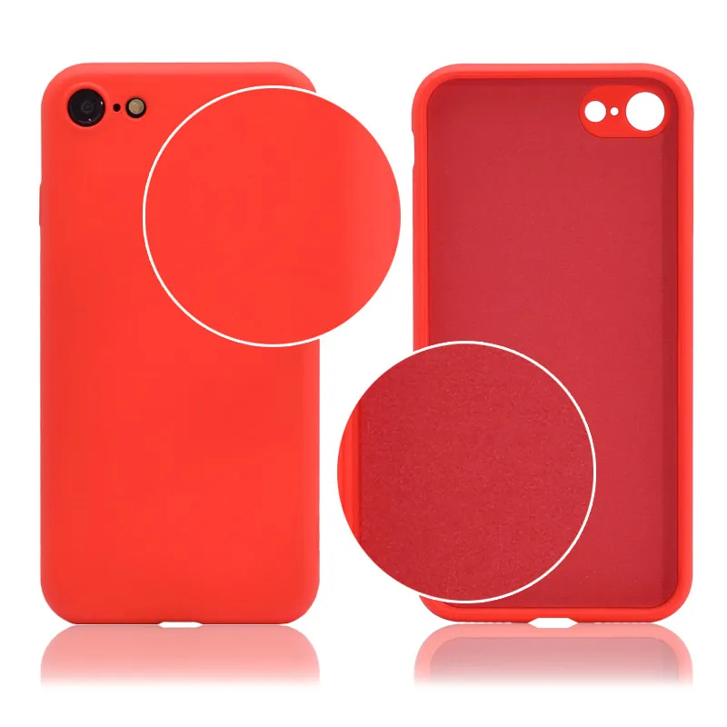 Maska za iPhone 14 Pro Max Soft Gel Silicone crvena
