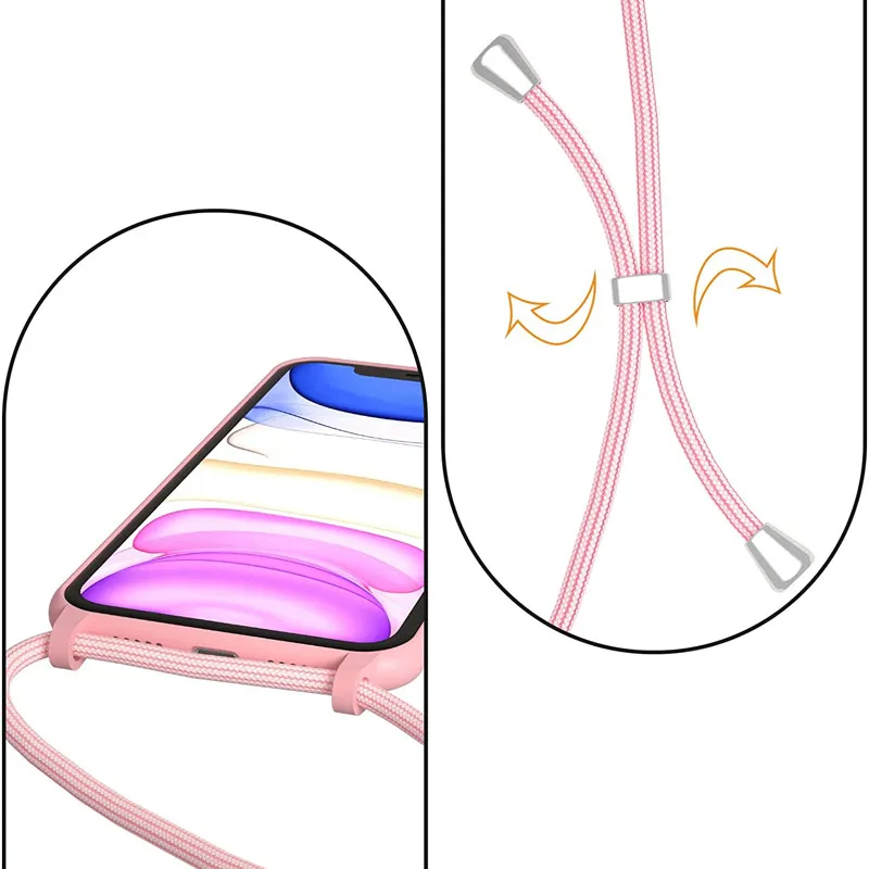 Maska za iPhone 14 Pro String roze