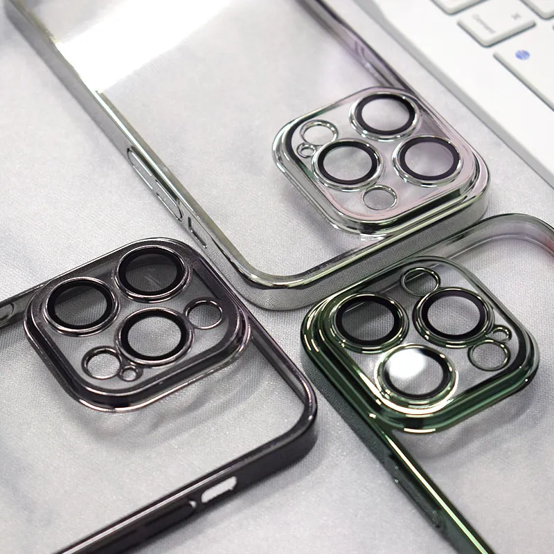 Maska za iPhone 14 Pro Ultra thin Plating zelena